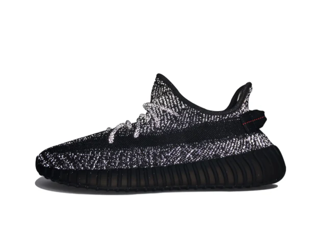 YEEZY 350 STATIC BLACK REFLECTIVE